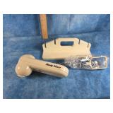 VINTAGE BATTERY OPERATED HANDY MIXER W/ WALL MOUNT