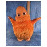 HASBRO 2004 ORANGE BOOHAH ANIMATED MUSICAL PLUSHIE