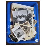 BLACK AND WHITE PHOTOS BOX LOT