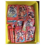 NFL FOOTBALL TRADING CARDS BOX LOT