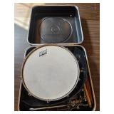 14" LUDWIG ROCKERS SNARE DRUM IN HARD CASE