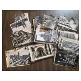 VINTAGE PICTURE POSTCARDS BOX LOT