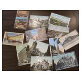12 VTG.PEORIA, IL POSTCARDS