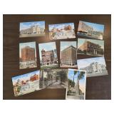 12 VTG.PEORIA, IL POSTCARDS