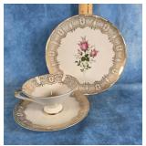 WINTERLING BROTHERS BAVARIA CUP, SAUCER & PLATE