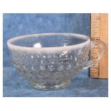 ANCHOR HOCKING MOONSTONE HOBNAIL TEA CUP
