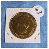 GEORGE C. WALLACE 1968 POLITICAL MEDAL