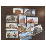 12 VTG.PEORIA, IL POSTCARDS