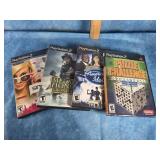 FOUR PLAYSTATION 2 GAMES