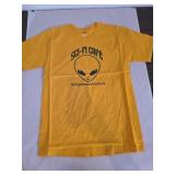 SCI-FI CAFE ALIEN GRAPHIC T-SHIRT SIZE SMALL