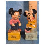 WALT DISNEY MICKEY & MINNIE MOUSE SALT & PEPPER
