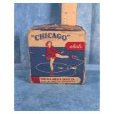 CHICAGO ROLLER SKATE CO. MAPLE WOOD WHEELS