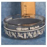 CAESERS PALACE GLASS SOUVENIR ASHTRAY