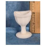 VTG. MEDICAL WHITE MILK GLASS EYE WASH CUP
