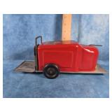PRESSED STEEL NY-LINT MECHANICAL LIFT TRUCK TOY