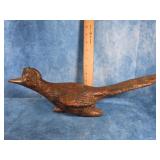 LARGE CERAMIC BIRD FIGURINE