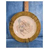 LARGE CERAMIC SOUTHWESTERN ASHTRAY