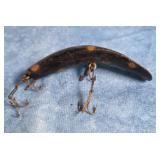 VTG. HELIN FLATFISH WOOD FISHING LURE