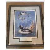 FRAMED ART PRINT "BUFFIES" BY ZETTIE JONES