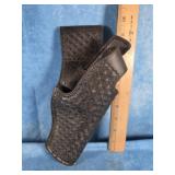 VTG. DON HUME BLACK LEATHER HOLSTER
