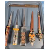 LETTER OPENERS BOX LOT