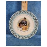 PRESIDENT & MRS JOHN F. KENNEDY COLLECTORS PLATE