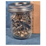 SMALL JAR OF JEWELRY