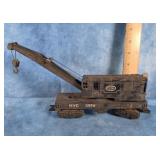 MARX NEW YORK CENTRAL 5590 WRECKING CRANE CAR
