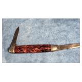 VTG. HAMMER BRAND 2170537 2-BLADE POCKET KNIFE