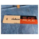 PICKETT STUDENT SLIDE RULER