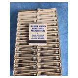 WARREN GIBSON MOBIL TIRES ADVERTISING MATCH BOOKS