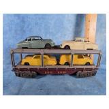MARX AUTO CARRIER TRAIN CAR