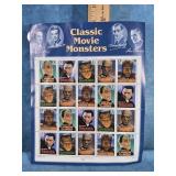 1997 USPS CLASSIC MOVIE MONSTERS STAMPS