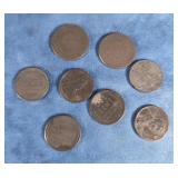 STEEL PENNIES AND V-NICKLES