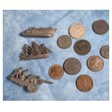WWII MEMORABILIA GERMANY BOX LOT