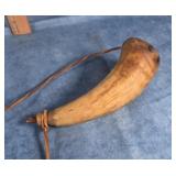 ANTIQUE POWDER HORN