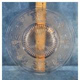 WESTMORELAND WOOLWORTH PINK DEPRESSION GLASS PLATE