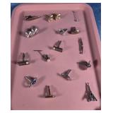 TIE TACS AND CUFF LINKS BOX LOT