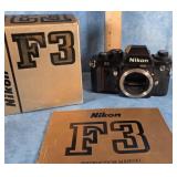 NIKON F3 35MM FILM CAMERA