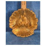 KINGWOOD WEEPING BRIGHT 22K GOLD RELISH DISH