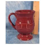 LONGABERGER WOVEN TRADITIONS LATTE MUG PAPRIKA