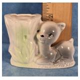 VINTAGE CERAMIC TOOTHPICK HOLDER