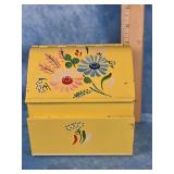 1950'S RANSBURG METAL RECIPE BOX