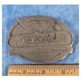 DEKALB WHEN PERFORMANCE COUNTS BELT BUCKLE