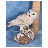 THE AMERICAN OWL COLLECTION 'SNOWY OWL' FIGURINE