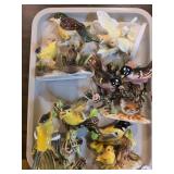 BIRD FIGURINES BOX LOT