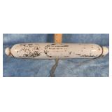 VICTORIAN-ERA MILK GLASS ROLLING PIN