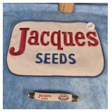 JACQUES SEEDS PATCH AND POCKET KNIFE
