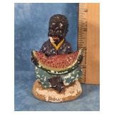 'WAY DOWN SOUTH' BLACK AMERICANA CHALKWARE FIGURE