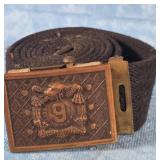 US ARMY 9TH INFANTRY MANCHU BELT BUCKLE